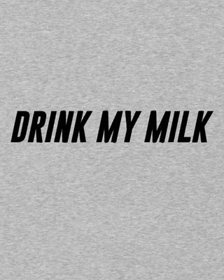 Sweatshirt Oversize Brodé "Drink My Milk"