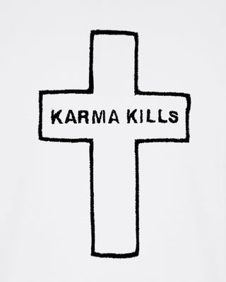 Polo Brodé "Karma Kills"
