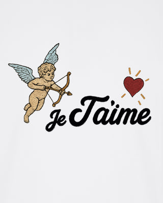 Polo Brodé "Je t’Aime"