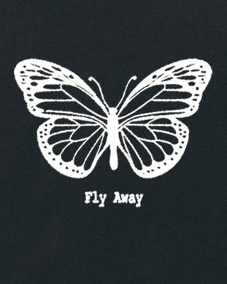 T-shirt Oversize Brodé "Fly Away"