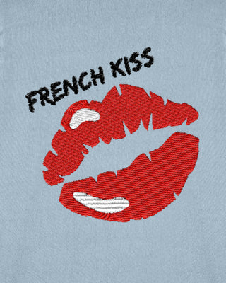 T-shirt Classic Brodé "French Kiss"