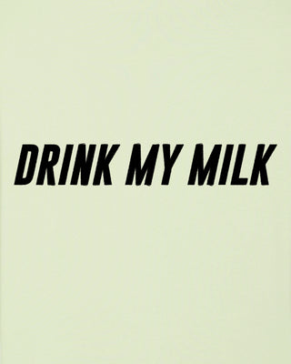 Sweatshirt Oversize Brodé "Drink My Milk"