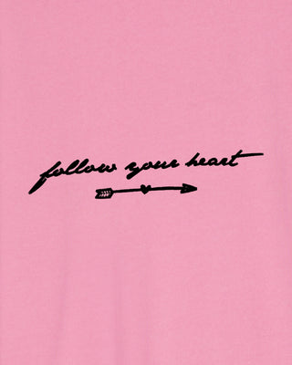 Sweatshirt Vintage Brodé "Follow Your Heart"