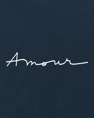 T-shirt Oversize Brodé "Amour"