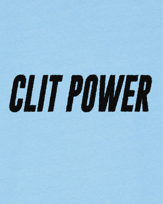 Hoodie à Zip Brodé "Clit Power"