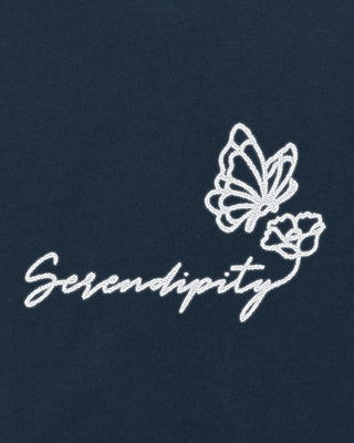 T-shirt Oversize Brodé "Serendipity"