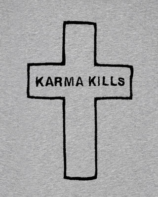 Polo Brodé "Karma Kills"