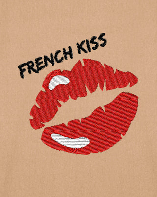 T-shirt Classic Brodé "French Kiss"