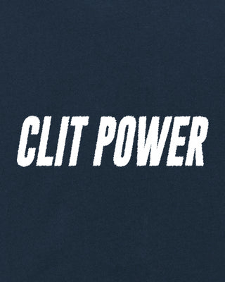 T-shirt Oversize Brodé "Clit Power"