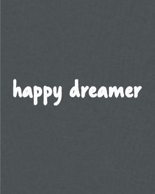 Cropped Hoodie Brodé "Happy Dreamer"