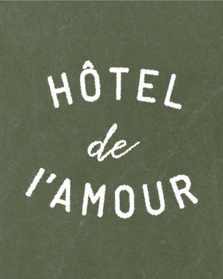 Polo Brodé "Hôtel De L'amour"