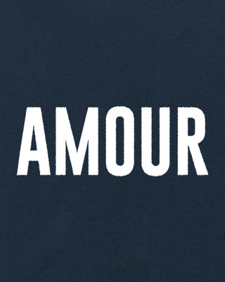 T-shirt Oversize Brodé "Amour"