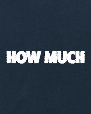 T-shirt Oversize Brodé "How Much"