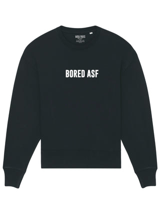 Sweatshirt Oversize Brodé "Bored ASF"