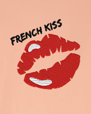 T-shirt Classic Brodé "French Kiss"