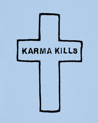 Polo Brodé "Karma Kills"