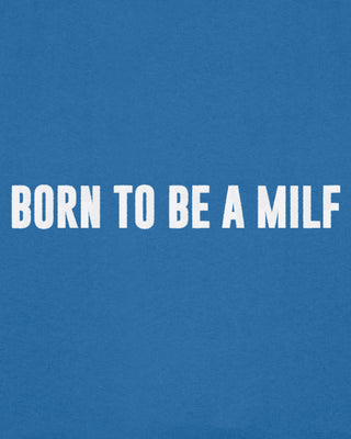 Hoodie Oversize Brodé "Born to Be a Milf"