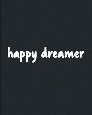 Cropped Hoodie Brodé "Happy Dreamer"