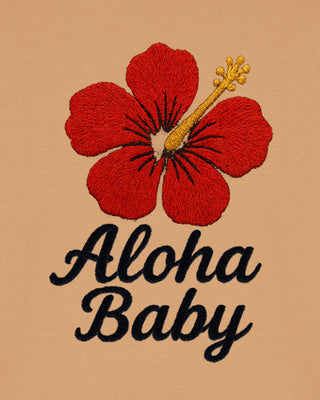 Polo Brodé "Aloha Baby"