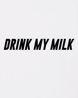 Sweatshirt Oversize Brodé "Drink My Milk"