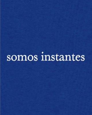 Cropped Hoodie Brodé "Somos Instantes"