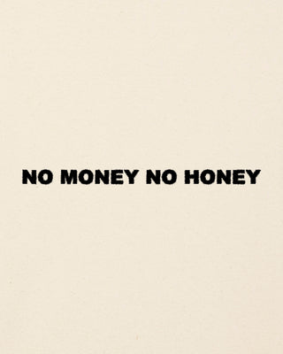 T-shirt Classic Brodé "No Money No Honey"