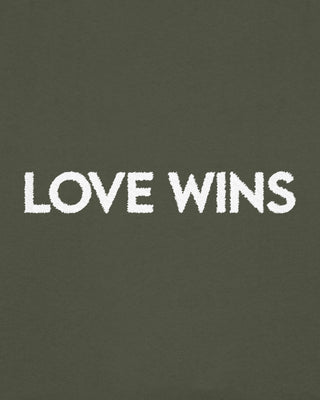 Hoodie Oversize Brodé "Love Wins"