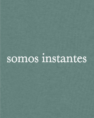 Cropped Hoodie Brodé "Somos Instantes"