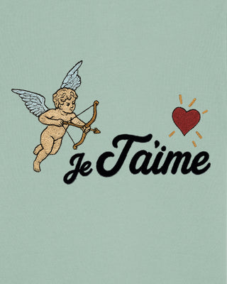 Polo Brodé "Je t’Aime"