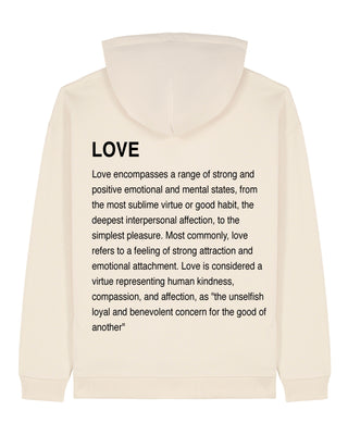 Hoodie Oversize "Love Definition"