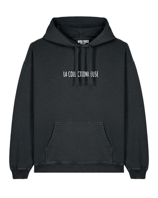 Hoodie Oversize Brodé "La Collectionneuse"