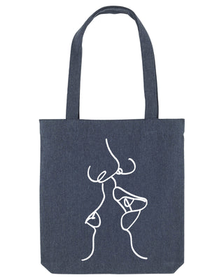 Tote Bag Brodé "Kiss"