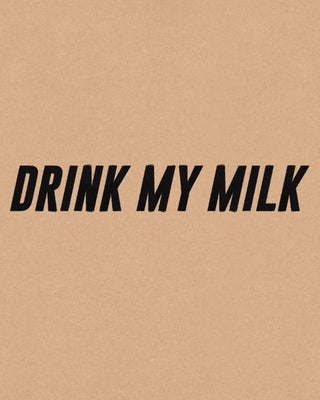 Hoodie Oversize Brodé "Drink My Milk"