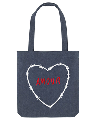 Tote Bag Brodé "Amour"