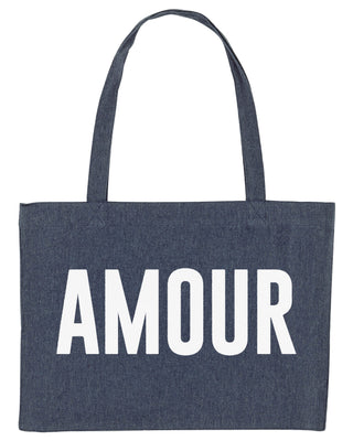Shopping Bag Brodé "Amour"