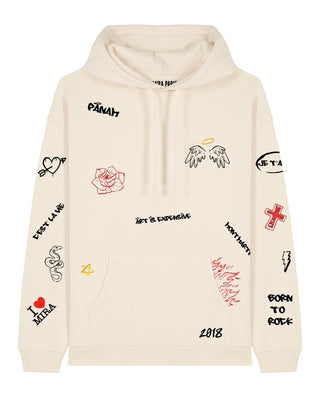 Hoodie Oversize "Graffiti Mira"