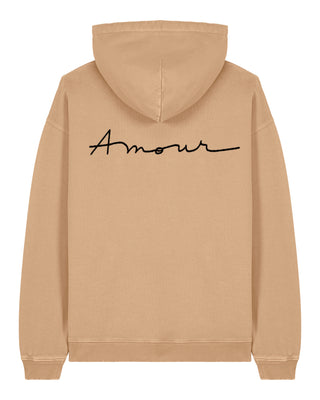 Hoodie Oversize Brodé "Amour"