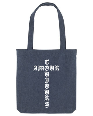 Tote Bag Brodé "Amour Toujours"