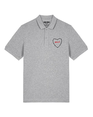 Polo Brodé "Amour"