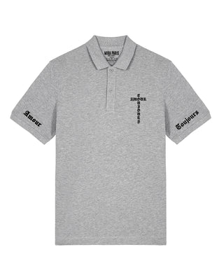 Polo Brodé "Amour Toujours"