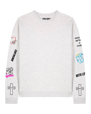 Sweatshirt Oversize "Be Kind"