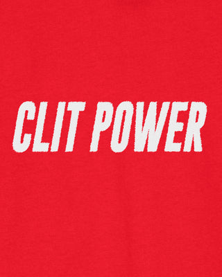 Hoodie à Zip Brodé "Clit Power"