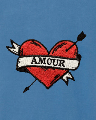 Polo Vintage Brodé "Amour"