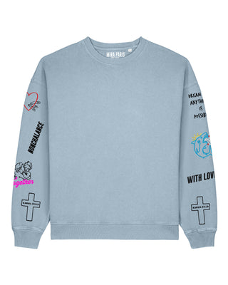 Sweatshirt Oversize "Be Kind"