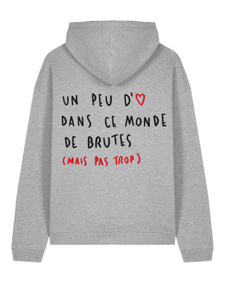 Hoodie Oversize Brodé "Brute"