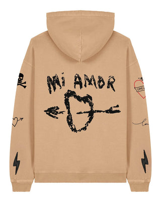 Hoodie Oversize Brodé "Mi Amor"