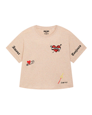 T-shirt Oversize "Amour Toujours"
