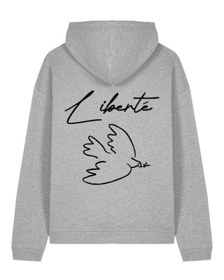 Hoodie Oversize Brodé "Liberté"