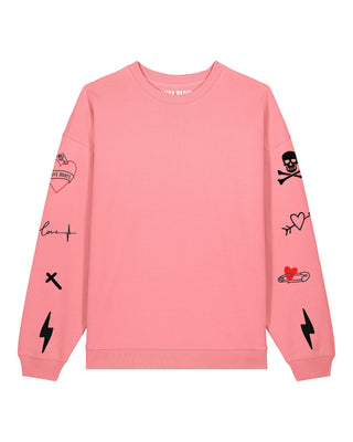 Sweatshirt Oversize Brodé "Mi Amor"