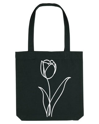 Tote Bag Brodé "Fleur"